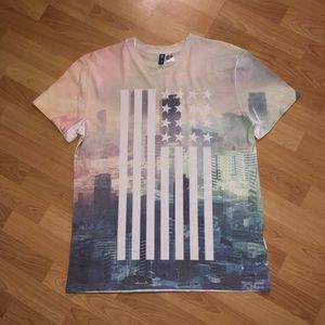 H&M Flag T-Shirt